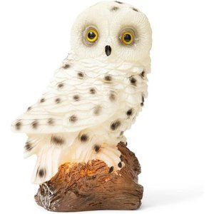 Owl Solar Light for Home and OutdoorDecor OwlSolar Powered Flickering LED Garden